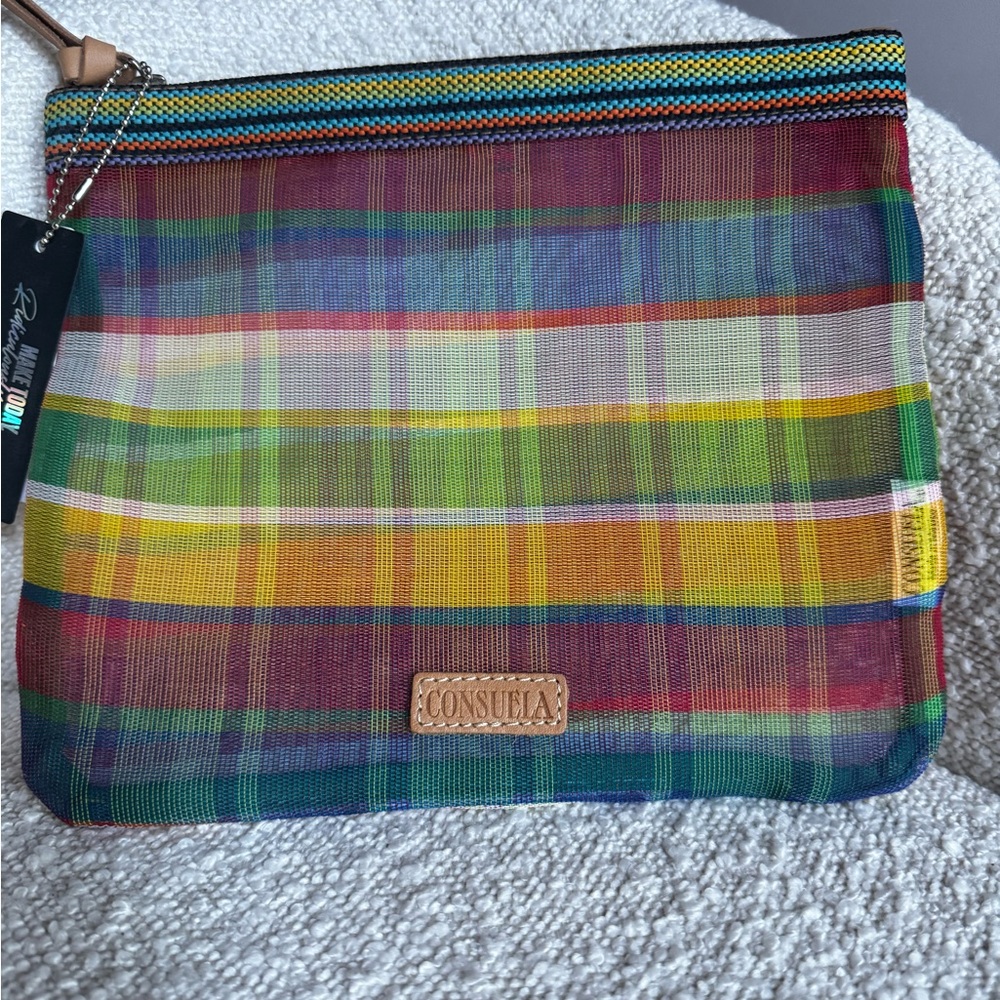 NWT Consuela Slim Zip Pouch Marcela